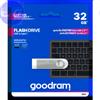 GOODRAM PEN DRIVE 32GB GOODRAM USB 3.2 Gen 1 UNO3 SILVER - UNO3-0320S0R11