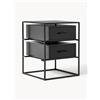 Westwing Collection Comodino in legno di mango Lyle