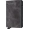 SECRID Portafoglio Slimwallet Vintage Grey Black