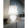 Vetreria Vistosi Lampada da Tavolo NAXOS in Vetro Bianco Satinato di Vetreria Vistosi, Varie Misure - Offerta di Mondo Luce 24