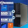 Dell PC Computer Desktop Dell SFF i7 32GB SSD 1TB Win 11 Office 2021 (Ricondizionato)