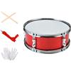 Rullante da 14 pollici con guanti Strumento a percussione per adulti