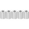 PATIKIL Distanziali in alluminio M4, 5pz Distanziatore Metallico Alluminio 4,2mm ID x 10mm OD x 14mm L Vite Distanziale Alluminio Distanziatore Rotondo per 5/32 o Bulloni a Vite M4