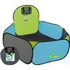 LittleTom Piscina di Palline 120x100 - Senza Palle - Pool con Canestro per Giocare a Basketball Blu