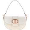 TWINSET Borsa mezza luna a tracolla Amie in pelle