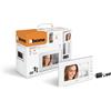 Bticino 335253 VIDEOCITOFONO WIFI MONITOR INTERNO AGGIUNTIVO 2 Fili, Display 7 pollici, Colori con Vivavoce, Touch Screen, Controllo da App, Secondo Display per Case su due Piani o Bifamiliari