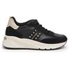 Nero Giardini I308335D Sneakers Donna in Pelle E Camoscio - Nero 40 EU