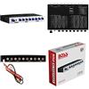 XPL 1 equalizzatore compatibile con BOSS AUDIO SYSTEMS AVA1210 AVA 1210 a 2 vie processore di segnale attivo crossover a 7 bande ultra slim, 1 pezzo