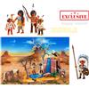 Playmobil Native American Bundle Sets 6271 6322 1024 Indian Western Borsa sig...