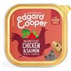 EDGAR & COOPER POLLO E SALMONE - CIBO UMIDO PER CANI SENIOR 150GR