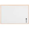 STARLINE Lavagna bianca magnetica 60x90cm cornice legno Starline