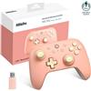 8Bitdo Ultimate 2C Wireless Controller per PC Windows e Android, Frequenza di Polling 1000Hz, Joystick Hall Effect/Hall Trigger, Paraurti L4/R4 Rimappabili, Funzione Turbo (Peach)