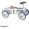 Macchinina cavalcabile Goki, 6 argento