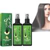 Mikabila 2 Pezzi Spray Per Crescita dei Capelli, Spray per la Crescita dei Capelli Allo Zenzero, Siero per la Crescita dei Capelli, Anti-Caduta Dei Capelli