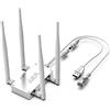 Vonets VBG1200 Dual Band AC1200 2.4GHz & 5GHz Industrial Wi-Fi Bridge, ripetitore e Router con 4 antenne Esterne, Ottimo Partner per Sistema di Sicurezza, Bilancia Elettronica, Dispositivo Medico