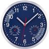 ACCSHINE Orologio da parete senza ticchettio, silenzioso, funzionamento a batteria al quarzo, facile da leggere, per camere, casa, cucina, camera da letto, ufficio, scuola (blu)