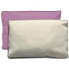 Generic Crociedelizie, Cuscino copricuscino arredo federa shabby chic tela aida bianca o ecrù beige con cerniera 30 x 50 cm da ricamare ricamabile punto croce