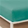 Bassetti - Lenzuolo sotto con angoli Pop Color 100% cotone. Made in ITALY (LAGO, cm 175x200 - Matrimoniale)