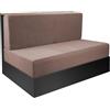 JORTUIO Copridivano per Camper 2 set (4 pezzi),Divano Dinette Coprisedili,Fodere per Cuscini per Dinette per Camper, Elasticizzato Jacquard Fodera Divano Protezione Lavabile(#8,1 set (2 pieces))