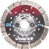 OX Pro V14 - Lama diamantata per calcestruzzo, 125 mm/22,23 mm, dente Turbo V per taglio rapido e lunga durata, taglia cordoli e lastre, pavimentazioni in cemento, tegole, mattoni, materiali da