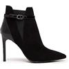 Nero Giardini I205571DE Nilo Vernice Nero Tronchetti Eleganti Cinturino per Donna Nabuk Tacco Spillo (Taglia 39)