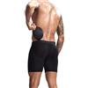 HUSILKY Intimo Hip-up da Uomo Imbottito da Boxer Slip da Uomo Imbottito con 2 Cuscinetti Rimovibili(Black,XL)
