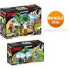 PLAYMOBIL Set Playmobil 70933 Panoramix Druido Getafix e 71160 Asterix Obelix nuovi imb...