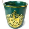 GWCC Tazza ufficiale Harry Potter Serpeverde - lamina d'oro e stemma 3D in gres porcellanato con scatola regalo, tazza da collezione Wizarding World per gli amanti del tè e del caffè