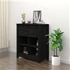 puraday Credenza Cucina Bassa 70x35x80 cm Credenza Per Cucina Mobiletto Multiuso Buffet Soggiorno Mobili Per Ufficio Mobile Base Cucina Credenza Alta arancia