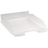 Exacompta - Cod.11323D - Confezione da 6 Vaschette portacorrispondenza Combo Midi Office per formato A4+ - Impilabili - Capacità 500 fogli 80 gr - Dimensioni : 34,7 x 25,5 x 6,5 cm - Cristallo