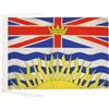 AZ FLAG Bandiera Columbia Britannica 45x30 cm - Bandierina Canadese - Canada 30x45 cm Cordicelle
