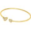 ALFIERI & ST. JOHN Bracciale rigido sirio con diamanti ct. 0,33
