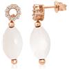 ALFIERI & ST. JOHN Orecchini gemma con pietra moonstone e diamanti