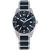 JACQUES LEMANS Orologio blu liverpool in acciaio cassa 42 mm