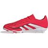 adidas Predator League Firm Multi Ground Football Boots Kids, Scarpe da Calcio, Lucid Red/Cloud White/Core Black, 21 EU