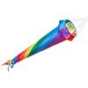 CIM Manica a vento - Windturbine 150 RAINBOW - Impermeabile e resistente ai raggi UV - Ø35cm, Lunghezza: 150cm - incl. clip girevoli con cuscinetti a sfere