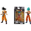 Bandai - Dragon Ball Super: Super Hero - Action figure Dragon Stars da 17 cm - Goku - 40720 & Dragon Ball Super - Action figure Dragon Stars - Super Saiyan Blue Goku - 36780
