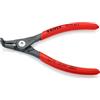KNIPEX Pinza di precisione per anelli di sicurezza per anelli di, 49 21 A11 | sicurezza esterni su alberi rivestiti in resina