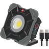 Brennenstuhl Lampada da lavoro a LED ricaricabile SH 1000 MAC (1000lm, IP54, luce da campeggio a LED ricaricabile con magnete e anello a scatto, alloggiamento robusto)