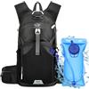 Luckits Zaino idrico per donna uomo, Luckits zaino idrico con sacca d'acqua da 2 litri Zaino trekking leggero Gilet idrico Zaino da equitazione Zaino equitazione Ciclismo all'aperto Maratona Corsa Campeggio