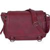 LucieElle Borsa da donna a tracolla in pelle PU | Borsa da donna indossata a spalla | Borsa a mano Lyla per donna, rosso