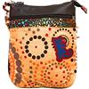 Macha - Borsa a tracolla da donna, stile etnico indiano, (Giallo), 20cm hauteur: 26cm épaisseur: 3 cm