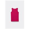 Tezenis Canotta Basic Spalla Larga In Cotone Bimbi Unisex Unisex Rosa