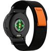 SumRioo 22 mm Cinturino per Garmin Venu 3/Venu 2/Vivoactive 4, Nylon Cinturino per Garmin Forerunner 265/Forerunner 255/255 Music, Black