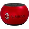 TECHMADE AC Milan Mini Speaker senza filo piccolo e compatto, cassa audio portatile piccole dimensioni Bluetooth