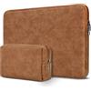 DOMISO 17,3 Pollici Custodia Borsa per Computer Portatile PC Protettiva Laptop Sleeve per Dell Inspiron/MSI GS73VR Stealth Pro/HP Envy Pavilion 17/LG Gram 17/ROG Strix GL702VS/Lenovo/ASUS,Braun