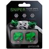 Gioteck - Tappi Pulsanti in Silicone - Copertura Joystick Xbox Series X/ S - Antiscivolo Per Controller - Protezione Per Xbox Series X/ S - Colore Verde e Nero - Classics - Xbox One