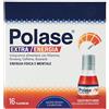 Polase Extra Energia, Integratore Alimentare con Vitamine, Ginseng, Caffeina e Guaranà, per Stanchezza Fisica e Mentale, Gusto Frutti Rossi, 16 Flaconcini