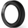 Haoge Paraluce in metallo per Nikon Z 40 mm f2, NIKKOR Z 28 mm f2.8 paraluce, obiettivo Z28 mm f2.8 (SE), compatibile con filtri UV da 52 mm e copriobiettivo da 52 mm