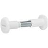 SOTECH 20 pezzi Viti a brugola SOTECH bianco Foro Ø 8 mm per legno spessore 31-40 mm con filettatura M6 Vite di collegamento per armadi con bussola in acciaio - plastica